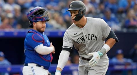 Blue Jays on guard after Aaron Judge’s ‘kind of odd’ glances during late-game at-bat