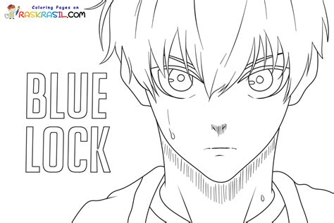 Blue Lock Coloring Pages
