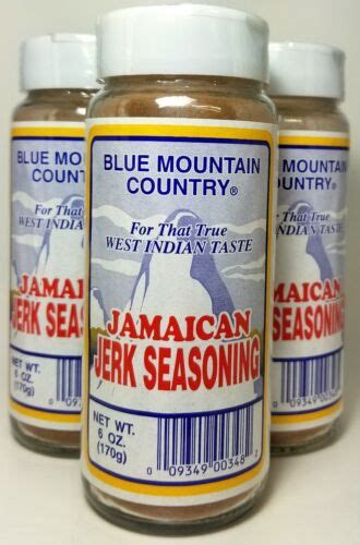 Blue Mountain Dry Jerk Seasoning - 6 oz each ( 3-pack )