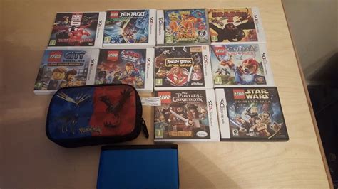 Blue Nintendo 3DS XL with 17 Games in Manchester Gumtree