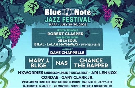 Blue Note Jazz Festival Napa unveils powerful music lineup for 2023