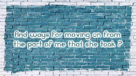 Blue October - The Girl Who Stole My Heart lyrics