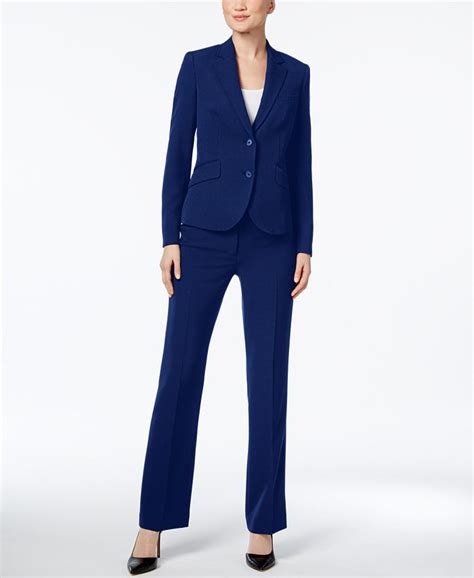 Blue Petite Suits - Macy