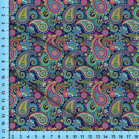 Blue Pink Paisley - Etsy