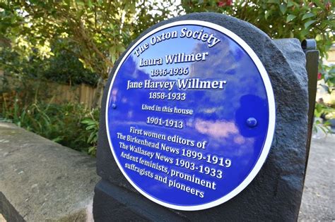 Blue Plaques The Oxton Society