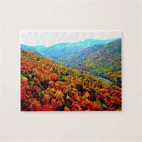 Blue Ridge Mountains Jigsaw Puzzles Zazzle