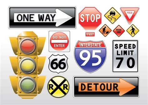 Blue Road Sign Vector Art, Icons, and Graphics for Free Download