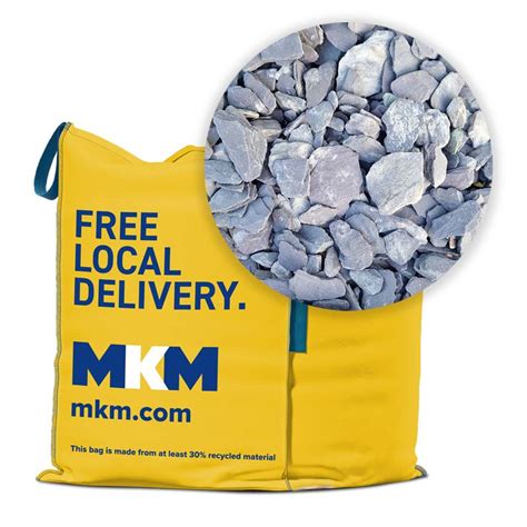 Blue Slate 20mm Bulk Bag - MKM Building Supplies