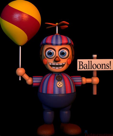 Hello! Balloon Boy, also known as BB, is one of the toy animatronics that first appears in Five Nights at Freddy’s 2. If you’ve ever dipped your toes into this title, you probably remember the sound of this creepy, Pinnochio-looking weirdo thumping around in the vents. The restaurant designed him like a balloon vendor for the newly .... Blue balloon boy fnaf name