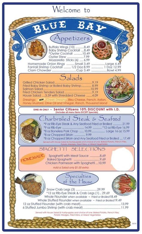 Blue Bay Patrons, We are back with full menu‼️ 