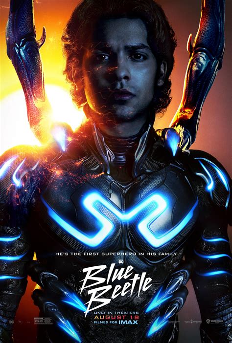 Blue beetle - movie. A creatively orphaned movie about the power of family, Ángel Manuel Soto’s “Blue Beetle” is being released at a strange moment in time, both for superhero movies in general (already ... 