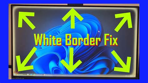 Blue border around window.  After playing around there is a very obscenely ...