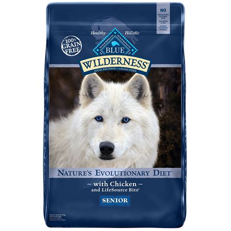 Blue buffalo senior dog food. Feb 16, 2024 · Beef, liver, chicken, and meat byproducts make up the protein in this senior dog food. Carbohydrates include rice, wheat, and soy, and healthy extras include omega fatty acids, vitamin E, and ... 