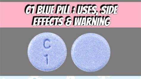 C1 Blue Pills is a medication that contains Clonazepam, a benzodiazepine used to treat anxiety and panic disorders. The pills are manufactured by Accord …. 