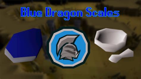 Scales can be found on the ground by the blue dragons in Taverley Dungeon, Corsair Cove Dungeon, part of the Myths' Guild, and in the Isle of Souls Dungeon. They can also be obtained as an uncommon drop from brutal blue dragons located within the Catacombs of Kourend.. 