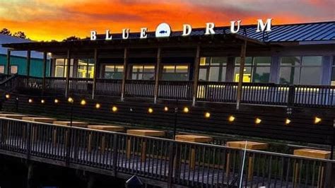 Blue drum waterfront. Looking for a great new restaurant on the intercoastal? Check out Blue Drum Waterfront, located in Little River. Great views and the food looks fantastic. 