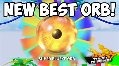 Blue eye orb astd. Prey Eye orb works on all units, it buffs the starting range and damage by 15% and lowers the cost by 50. It doesn't really matter too much. In story probably Jeanne or Bulma and inf it doesn't matter, it only adds 3 range to goku lol. Works on anyone, but I use it for any other unit that works best in different modes. 