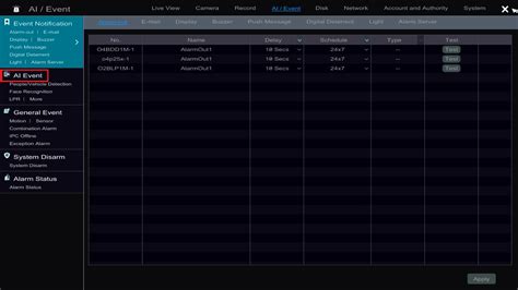Blue iris ptz trigger.  Camera - schedule - events schedule (lower right) I only use...