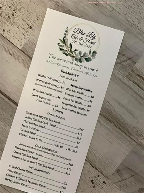Blue lily glenwood menu. Send flowers and send a smile! Discover fresh flowers online, gift baskets, and florist-designed arrangements. Flower delivery is easy at 1-800-Flowers.com. 