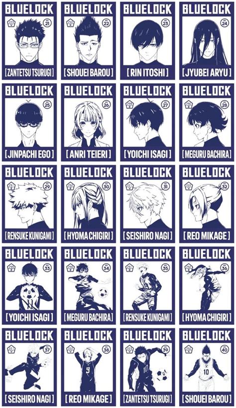 Blue lock names. 94K subscribers Subscribed All characters in Blue Lock incl...