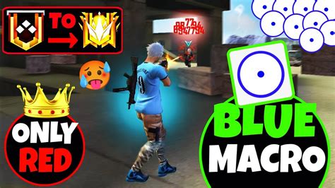 Blue macro ff.  MY CHANNEL . No need to any 3rd party apps for this.  After you ...