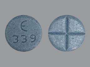 Pill Identifier results for "E 339". Search by imprint, shape, color or drug name.. 