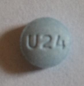 Blue pill u24. DEA statistics show Arizona fentanyl seizures rose to 445 pounds (202 kilograms), including 379,557 pills, in the fiscal year ending in October 2018, up from 172 pounds (78 kilograms), including ... 