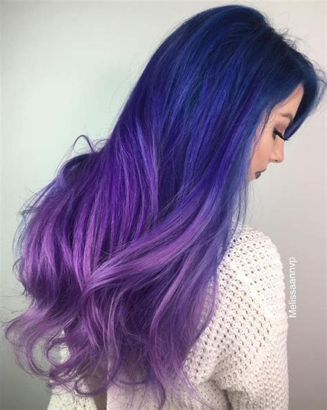 Blue purple ombre hair color. Things To Know About Blue purple ombre hair color. 