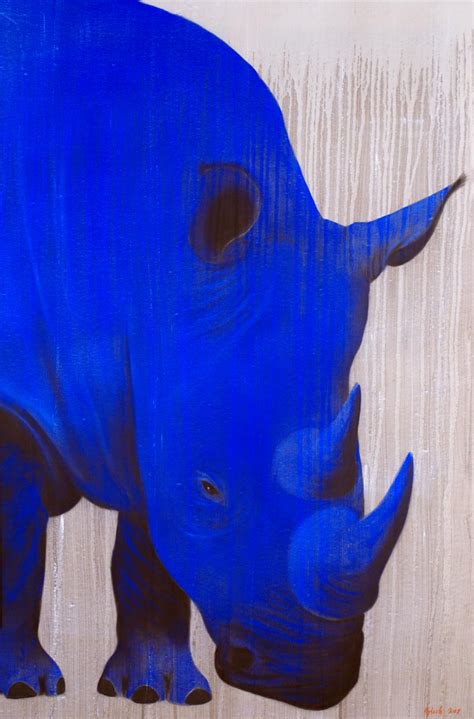 Blue rhino. 