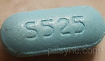 Pill Identifier results for "s 525 Blue". Search by imprint, shape, color or drug name.. 