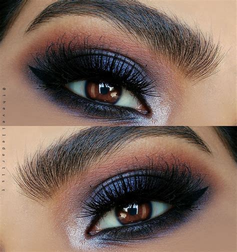 Blue smokey eye. Jun 22, 2021 ... 221 likes, 6 comments - sarahbeautyhacks on June 22, 2021: "Blue smokey eye makeup tutorial Follow @sarahbeautyhacks for more. 