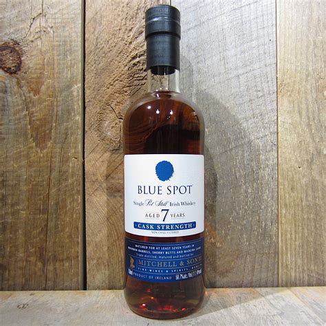 Blue spot irish whiskey. Irish Whiskey – Often, but not always, a blend of several styles: Single Malt, Single Grain, and Pot Still. Irish whiskey must be produced and bottled only in Ireland, and must be at least three years old. New and used barrels are allowed. Scotch Whisky – Two main categories dominate the Scotch whisky market, Blended Scotch and Single Malt ... 