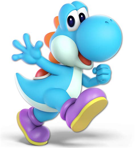 Blue yoshi name. .  ...