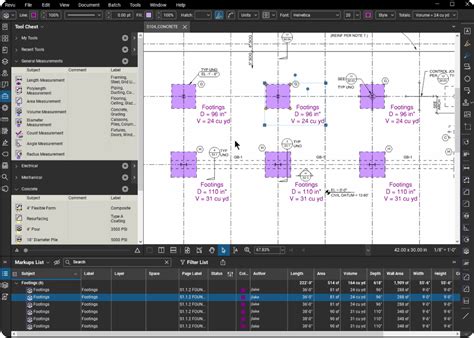 Bluebeam takeoff software.  New features in Bluebeam Revu make quantity takeoffs...