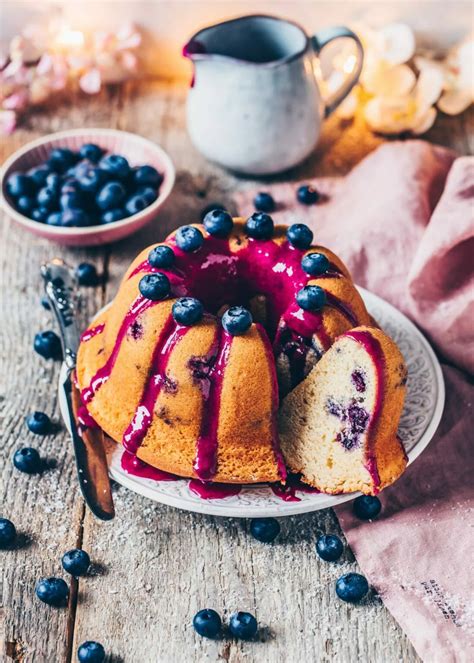 Blueberry Bundt Cake (Vegan Lemon Cake) - Bianca …