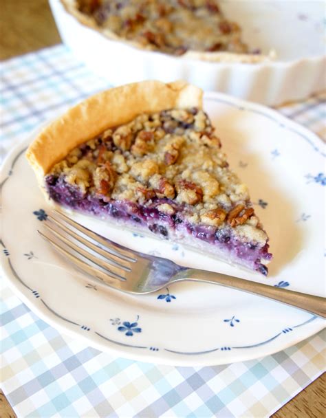 Blueberry Custard Pie Recipe With Streusel Topping - The Spruce …