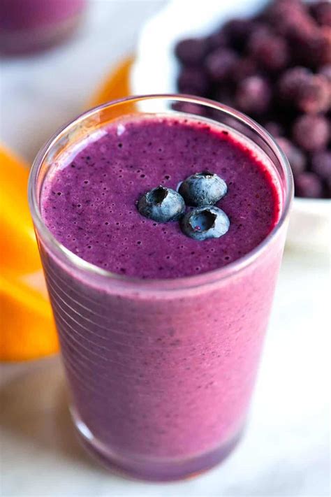 Blueberry Smoothie recipe - The Recipe Rebel