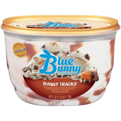 Bluebunny ice cream. So skip the ice cream treats you find at the parlor and grab this dessert you can keep in your freezer to scoop at home instead. What you see is what you'll ... 