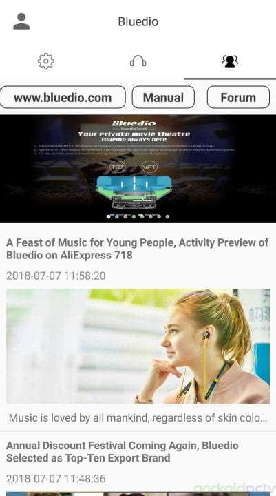 Bluedio App Apk