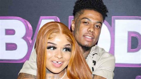 Published on: May 29, 2022, 9:31 AM PDT. 10. Blueface's former artist Chrisean Rock is allegedly his girlfriend now. To commemorate the occasion, the singer got a large neck tattoo — of .... 