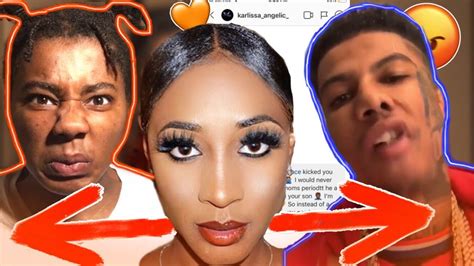 Bluefaces mom. Blueface’s mother, Karlissa Saffold, appears to be gently walking back her “Kissing Cousins” accusations regarding her son and Chrisean Rock—the mother of her grandson.. To quickly catch ... 