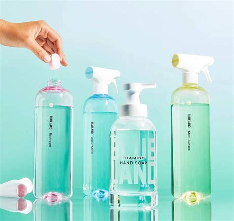 Blueland cleaning. Blueland is a line of eco-friendly cleaning products that come in a kit of spray bottles, tablets and foaming soap. The reviewer tested the Everyday Clean … 