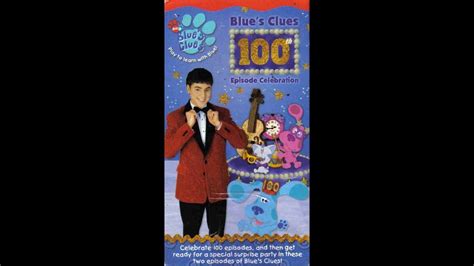 100th Episode Celebration Blue's Clues is a puppy with a clue - three actually - and preschoolers will play along with this original play-to-learn show. Through problem-solving and skill-building games, preschoolers help Steve or Joe find the answer.. 