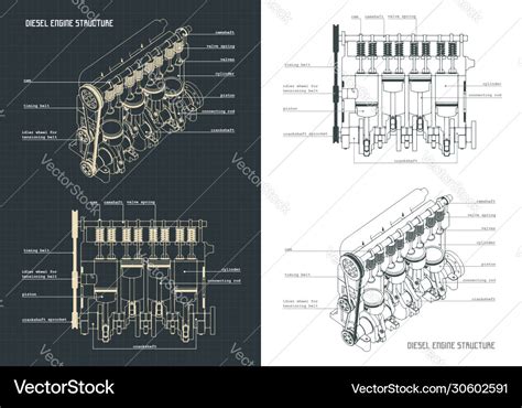 Blueprint of a manual diesel truck engine. - Manual do autocad structural detailing 2015.