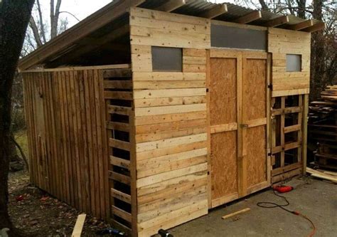 Blueprint pallet shed plans. To begin, make a pattern rafter from the best 2 x 4 on hand. Mark the angled plumb cuts at the top and bottom of the rafter and the position of the bird's-mouth cuts (the notch where the rafter ... 