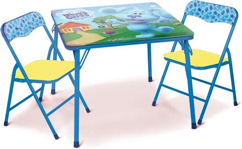 Blues Clues Activity Table Set with 2 Chairs : …