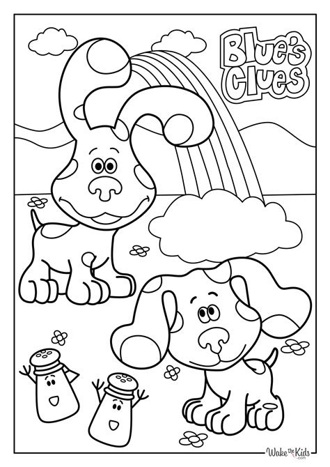 Blues Clues Coloring