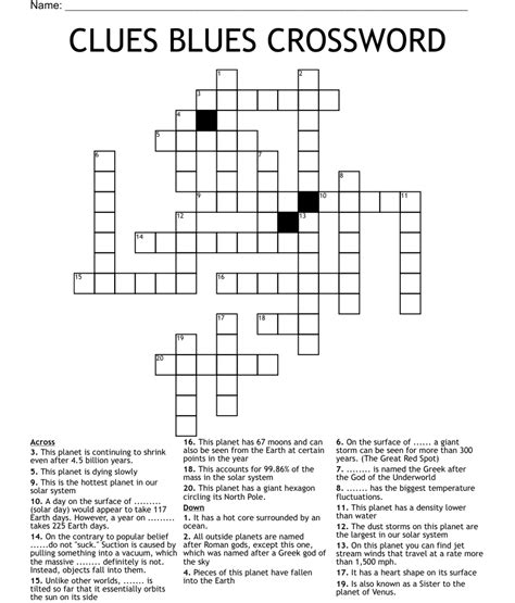 Nov 25, 2018 · Search Clue: When facing difficulties with puzzles or our website in general, feel free to drop us a message at the contact page. We have 1 Answer for crossword clue Blues Legend Waters of NYT Crossword. The most recent answer we for this clue is 5 letters long and it is Ethel.. 