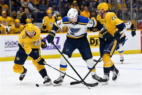 Blues lose 6-1 to Preds, on brink of elimination from playoffs