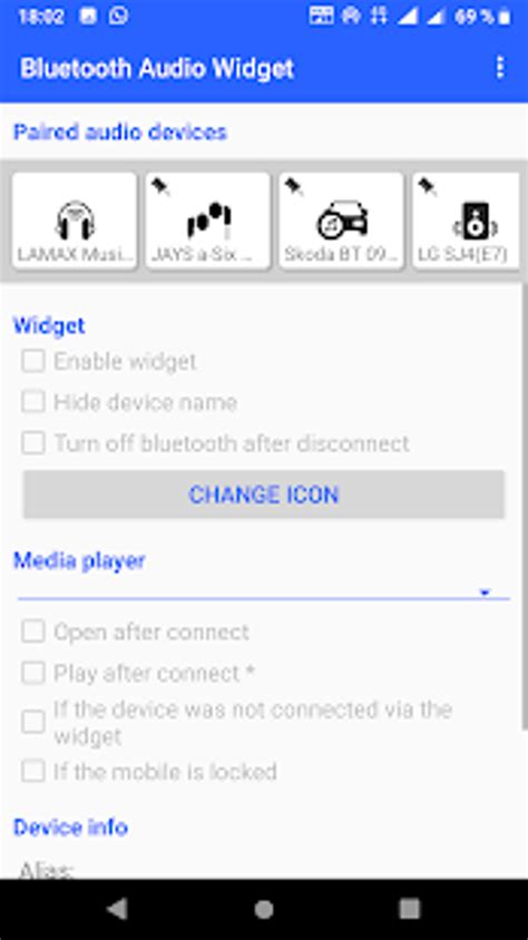 Bluetooth Audio Device Widget APK Download for Android 